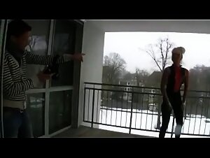 Alte Ledersau beim Ficken mit Jungspund