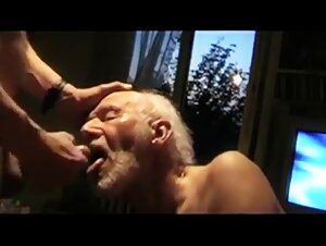 Grandpa Sucking Off a Hunk
